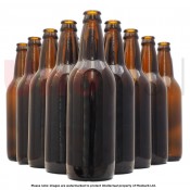 Unowall Amber Glass Beer Bottles 500ml