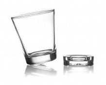 Unowall Pointe Glasses with Coasters