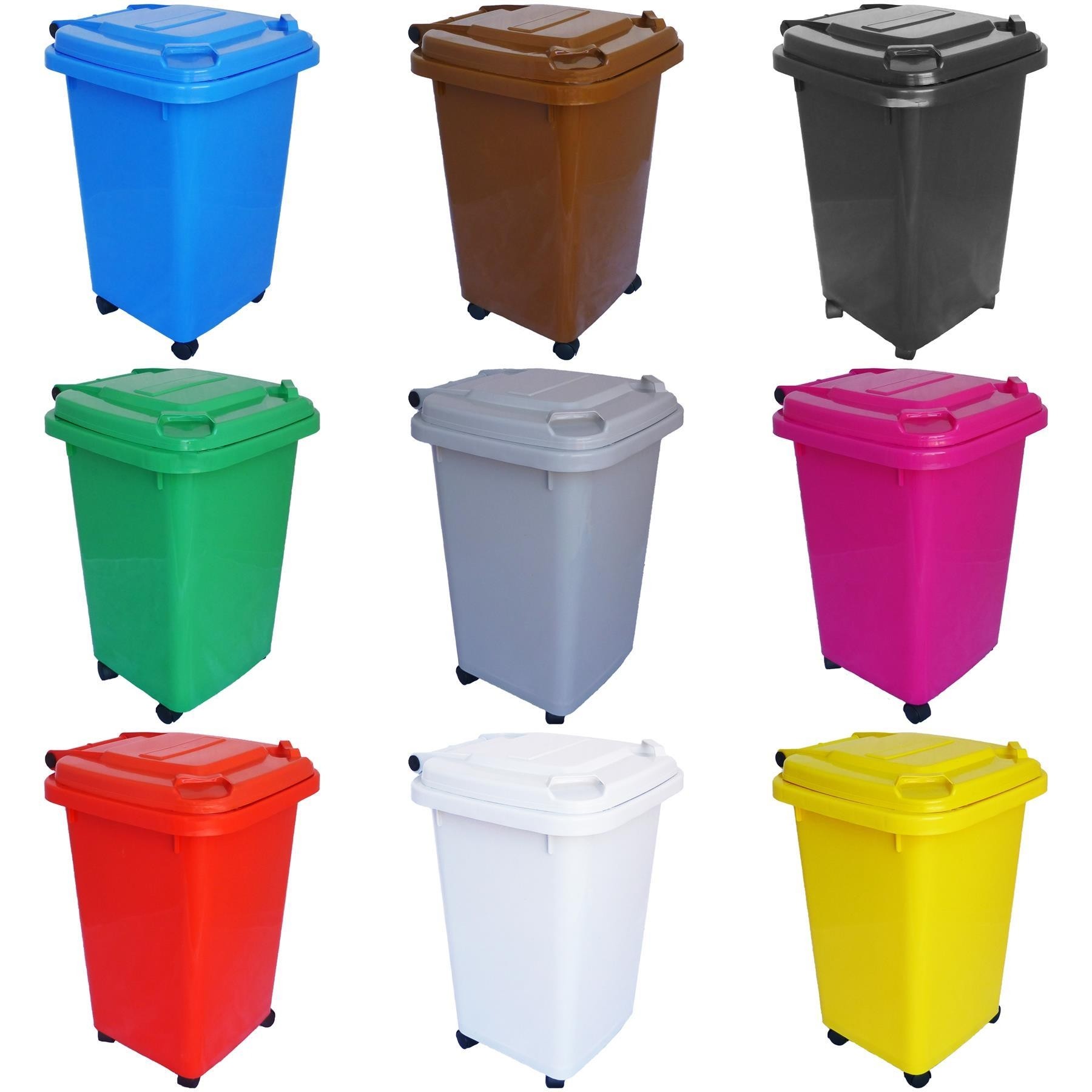 50L Wheelie Bins Choice of Colours