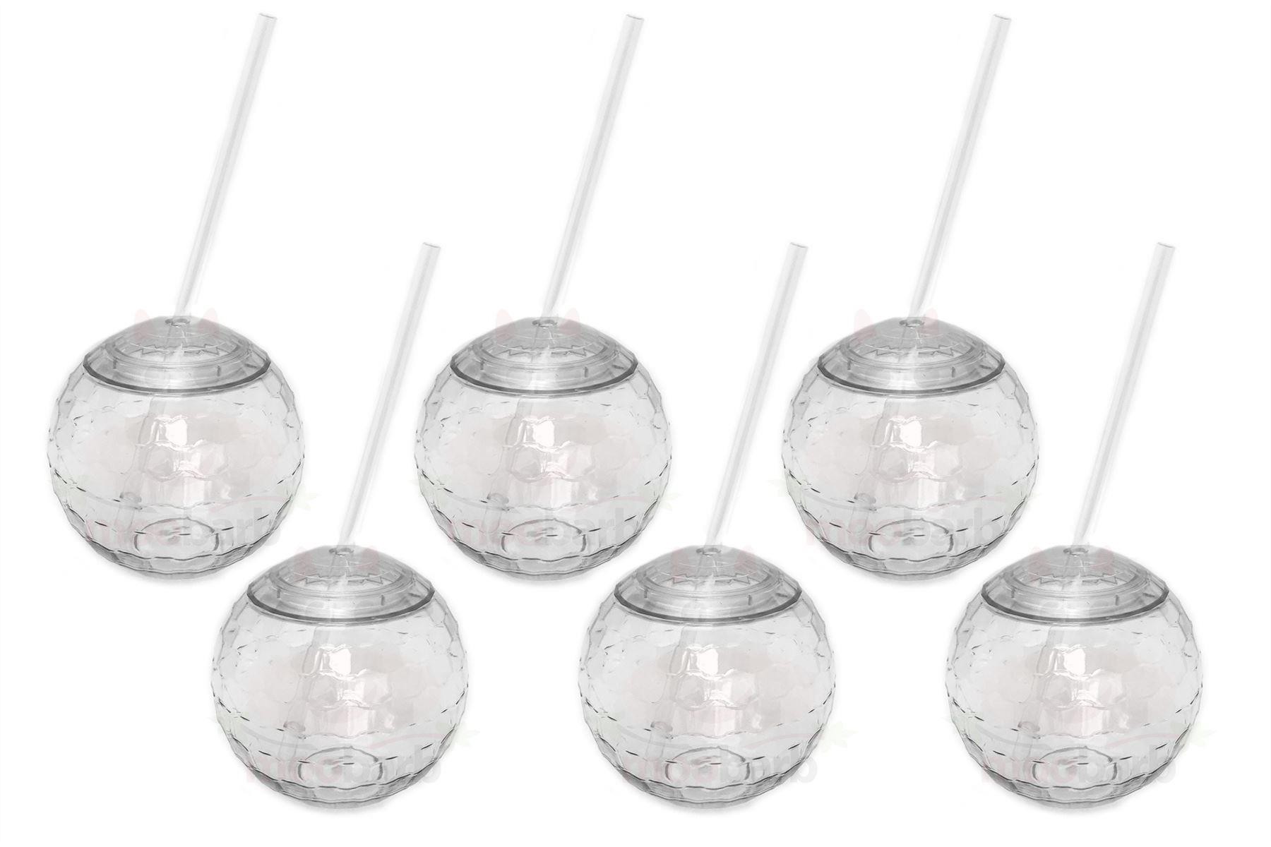 Clear Disco Drinking Ball Cups